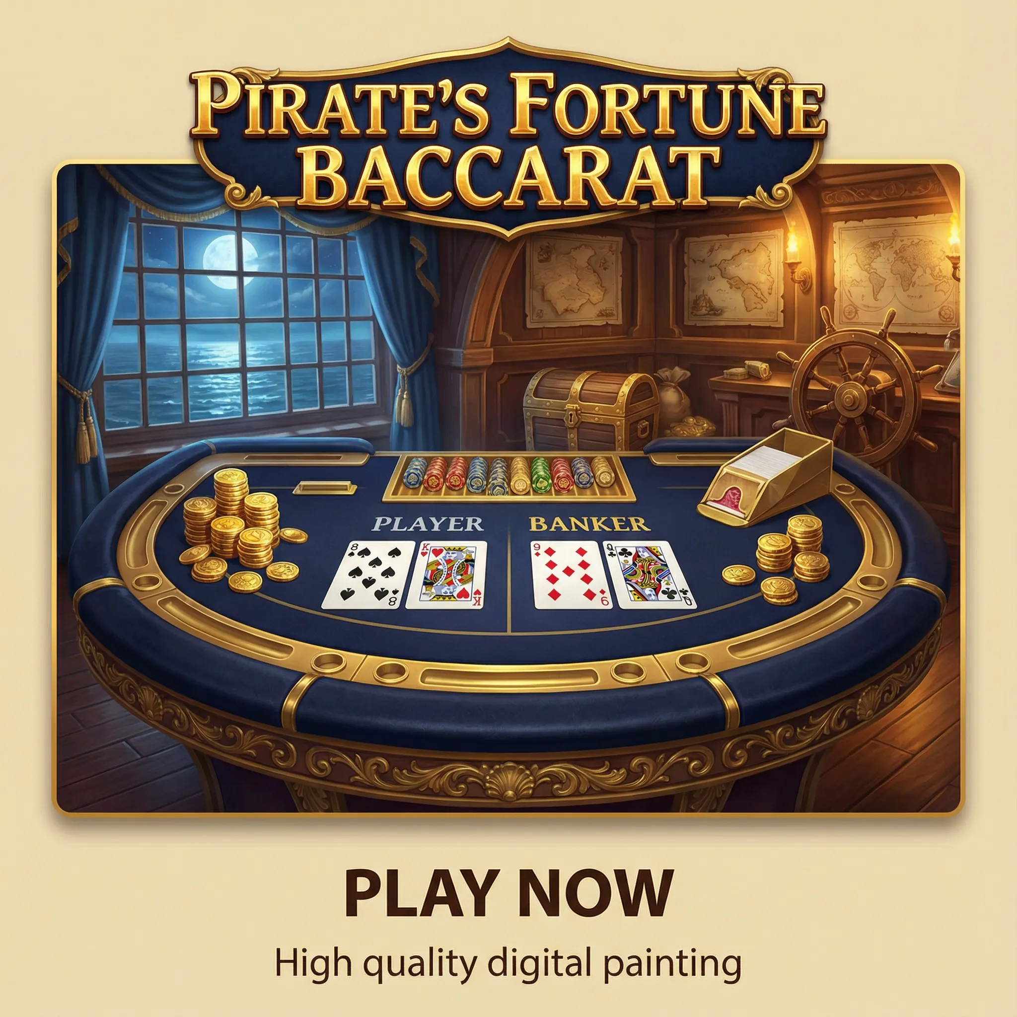 Bacará - Jogo de Cartas Elegante no Cassino 111bet